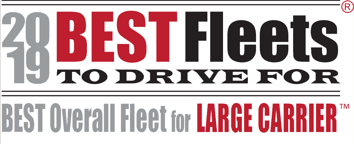 2019 Best Fleet to Drive For Best Overall Fleet for Large Carrier