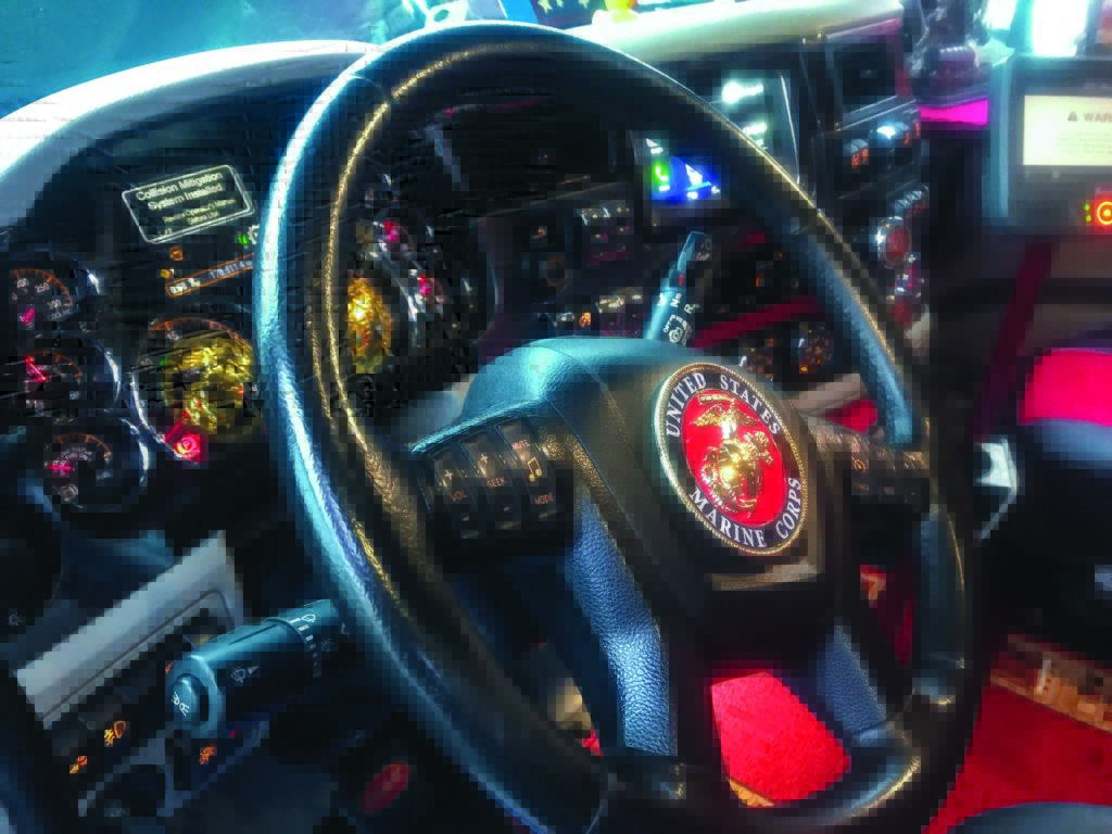 Prime Inc. Military Marine Corps Steering Wheel