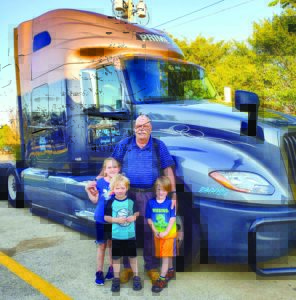 Prime Inc. Driver Grandchildren Truck
