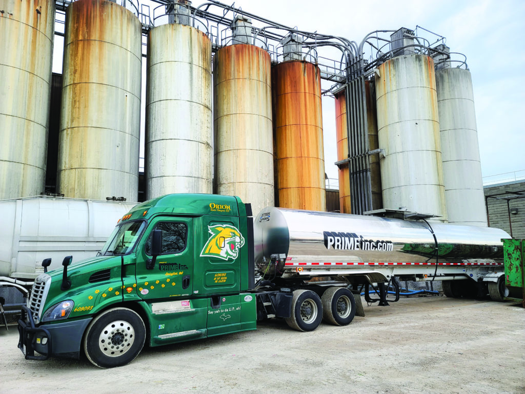 Prime Inc. Truck Maintenance Tanker