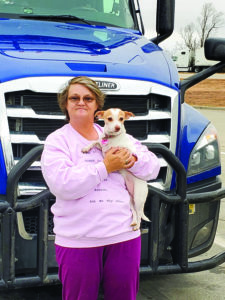 Prime Inc. Freightliner Dog Smile