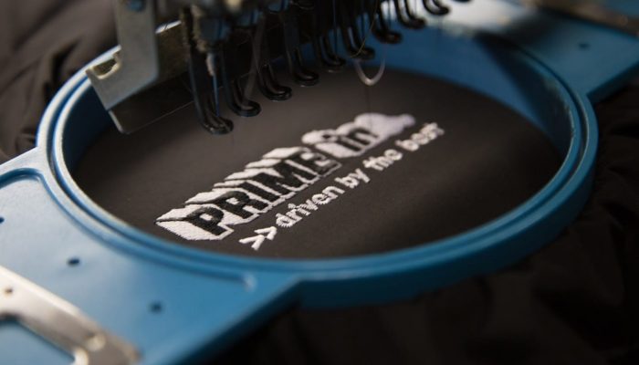 Prime Inc. Embroidery Machine inside Prime Inc. Springfield, MO